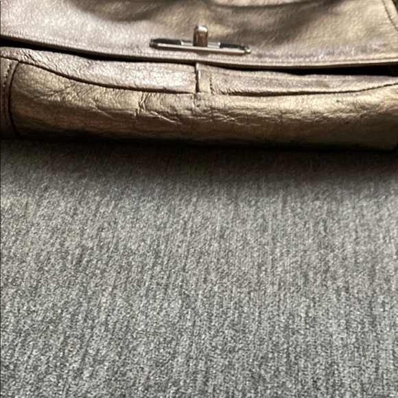 Coach Chelsea Metallic Chain Strap Shoulder Bag/ COA - Picture 4 of 15